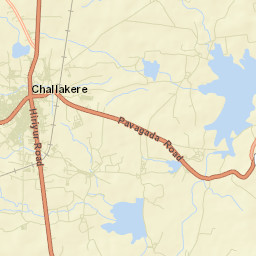 Challakere Street Map