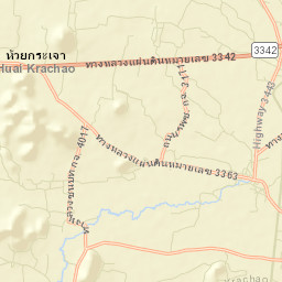 Amphoe Huai Krachao Street Map