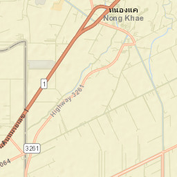 Nong Khae Street Map