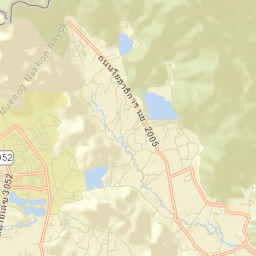 Amphoe Mueang Nakhon Nayok Street Map