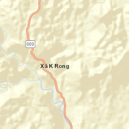 Huyện KBang Street Map