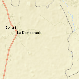 La Democracia Street Map