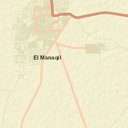 Al Manāqil Street Map