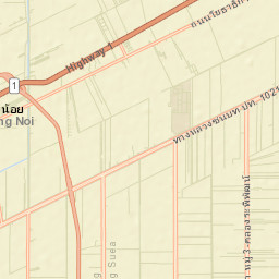Amphoe Wang Noi Street Map