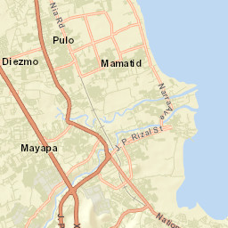 Calamba Street Map