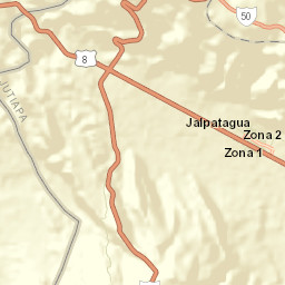 Jalpatagua Street Map