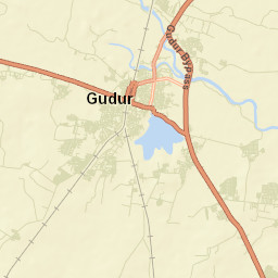 Gudur Street Map