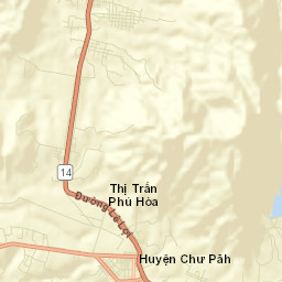 Huyện Chư Păh Street Map