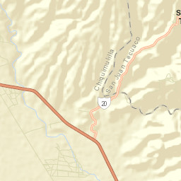 San Juan Tecuaco Street Map