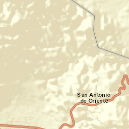 San Antonio de Oriente Street Map