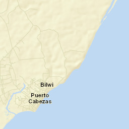 Puerto Cabezas Street Map