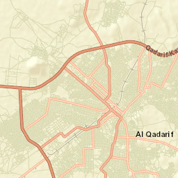 Al Qadarif Street Map