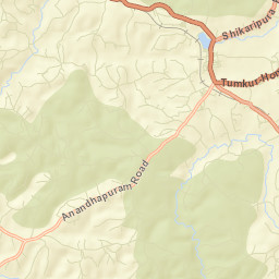 Shimoga Street Map