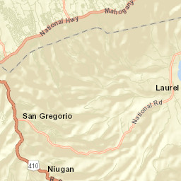 Laurel Street Map