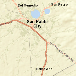 San Pablo Street Map