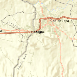 Chalchuapa Street Map