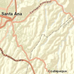 Coatepeque Street Map