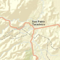 San Pablo Tacachico Street Map