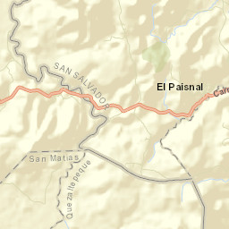 El Paisnal Street Map