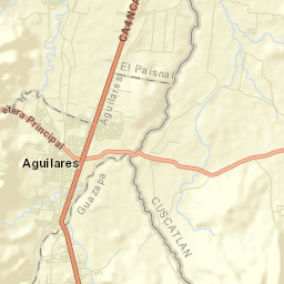 Aguilares Street Map