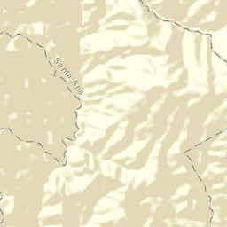 Santa Ana Street Map