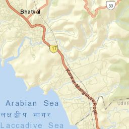 Bhatkal Street Map