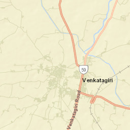 Venkatagiri Street Map