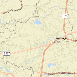 Amphoe Don Tum Street Map