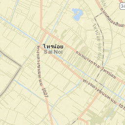 Amphoe Sai Noi Street Map