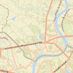 Amphoe Mueang Pathum Thani Street Map