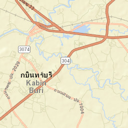 Kabin Buri Street Map