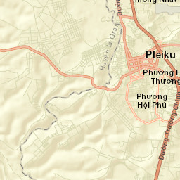 Pleiku Street Map