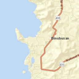 Binubusan Street Map