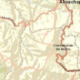 Concepción de Ataco Street Map