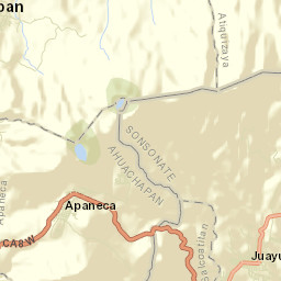 Juayúa Street Map
