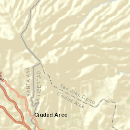 Ciudad Arce Street Map