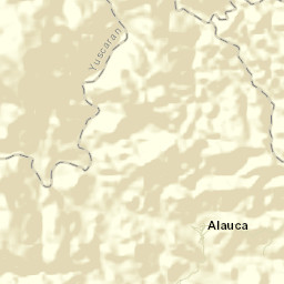 Alauca Street Map