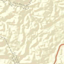 Santa Cruz Street Map