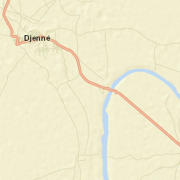 Djénné Street Map