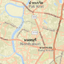 Amphoe Mueang Nonthaburi Street Map