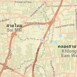 Sai Mai Street Map