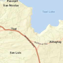 Santa Teresita Street Map