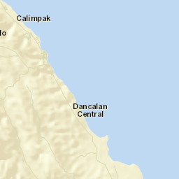 Guinayangan Fourth District of Quezon Street Map