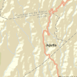 Jujutla Street Map