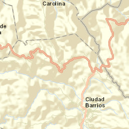 Ciudad Barrios Street Map