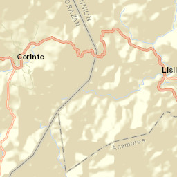 Corinto Street Map