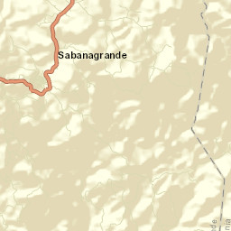 Cerro Grande Street Map