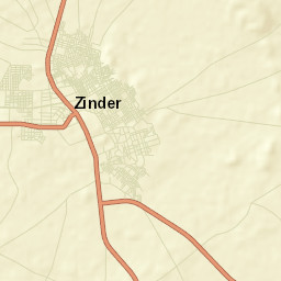 Zinder Street Map