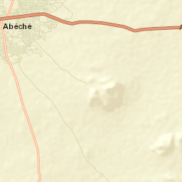 Abéché Street Map