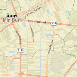 Min Buri Street Map